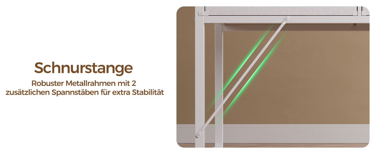 Комп'ютерний стіл Seventable з розетками та LED-підсвічуванням, 100 см, ігровий стіл з 5 шухлядами, стіл для офісу, робочого кабінету, спальні, вітальні, білий