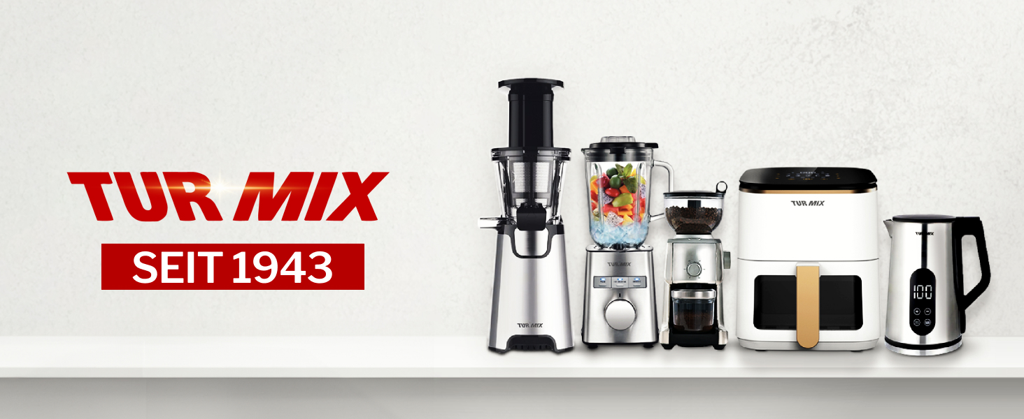 Бездротовий занурювальний блендер Turmix CX 422 з набором аксесуарів: чаша, подрібнювач, віночок, підставка – 1800W, Li-Ion, для універсальної кухні