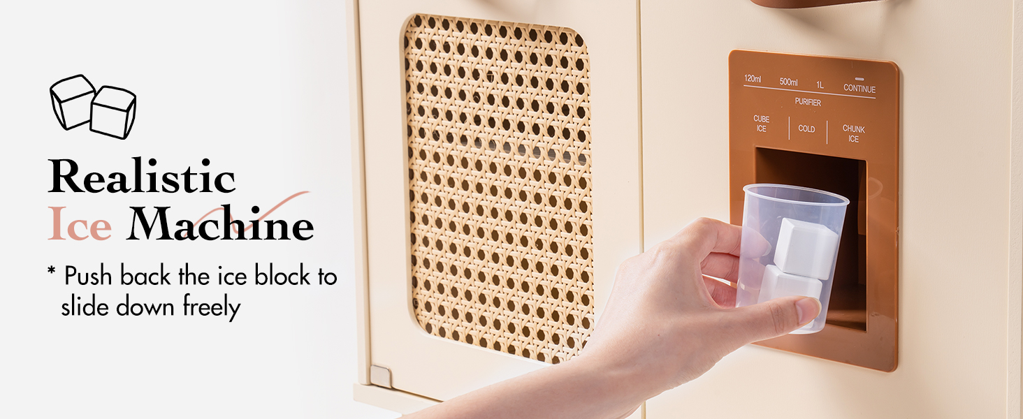 Дерев'яна дитяча кухня ROBOTIME з аксесуарами, ретро-дизайн, зелений, 3-8 років