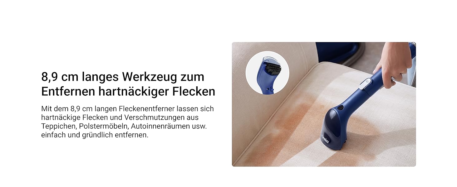 Пилосос-мийник Eureka NEY100: для килимів, диванів, оббивки та авто | Можливість миття та сушіння | 12500Pa, 1.5L бак, формула для чищення