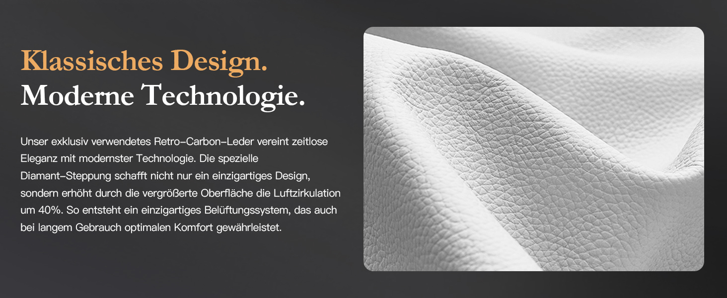 Ігровий крісло Dowinx з дихаючого PU-шкіри, з підніжкою, масажем, підтримкою попереку, велике та високе, ергономічне, з кишеньковим пружинним подушками, для дорослих та підлітків (Чорний та Золотий)