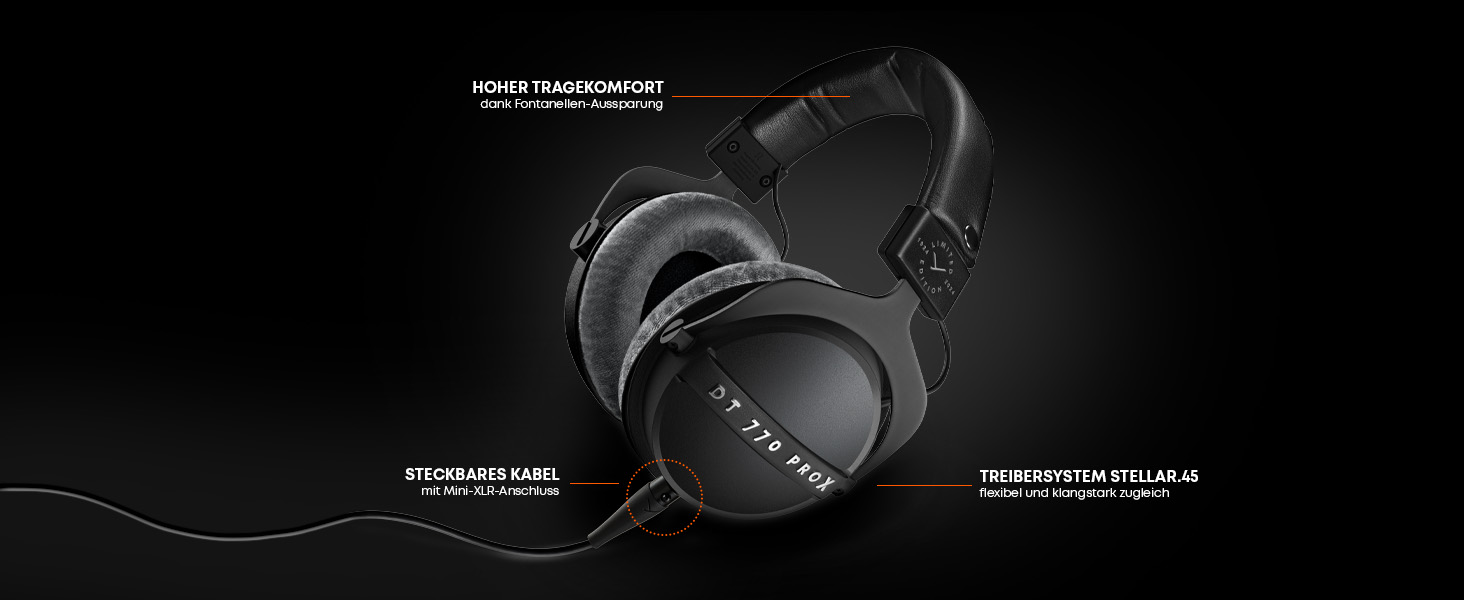 Студійні навушники beyerdynamic DT 770 PRO X Limited Edition для запису та моніторингу (закриті)