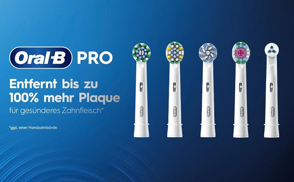Смінні насадки для електричної зубної щітки Oral-B PRO CrossAction, чорні, 12 шт.