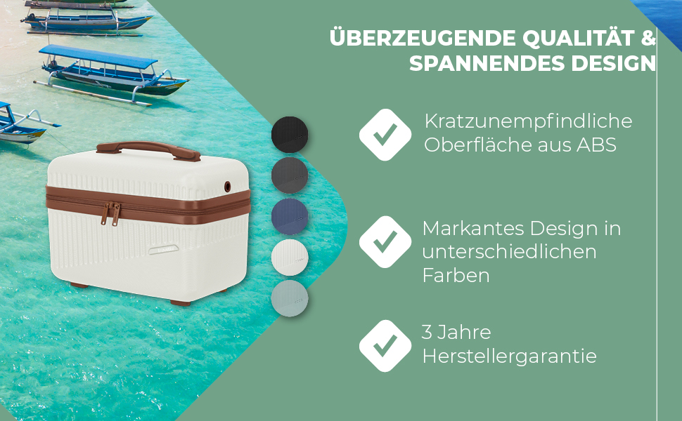 Набір валіз Travelite Bali 3 шт. (L/M/S) з ABS-пластику, зелений: міцні валізи з TSA-замком