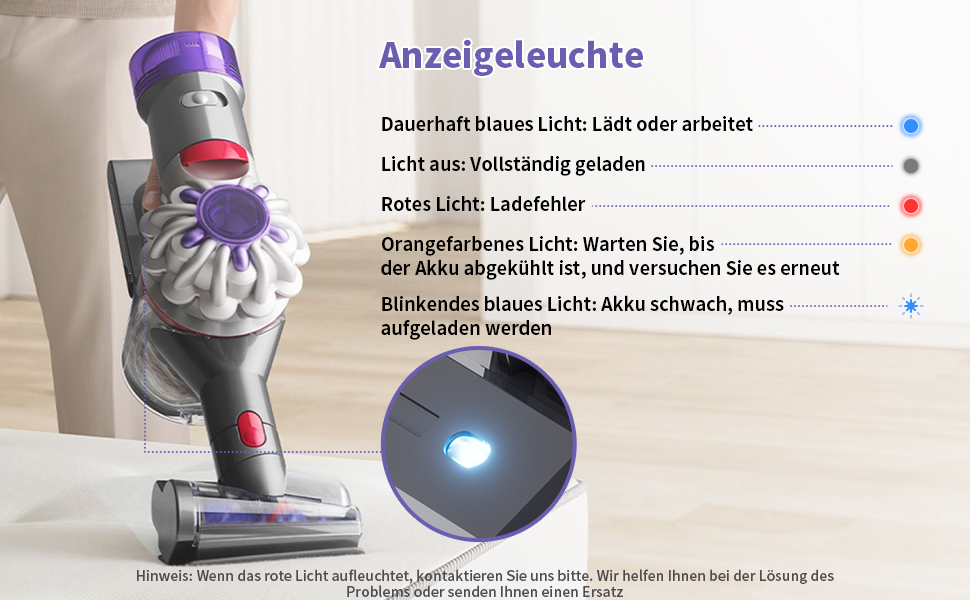 Акумулятор V8 для пилососа Dyson SV10 4600mAh (оригінал, +2 фільтри, викрутка, гвинти, щітка)