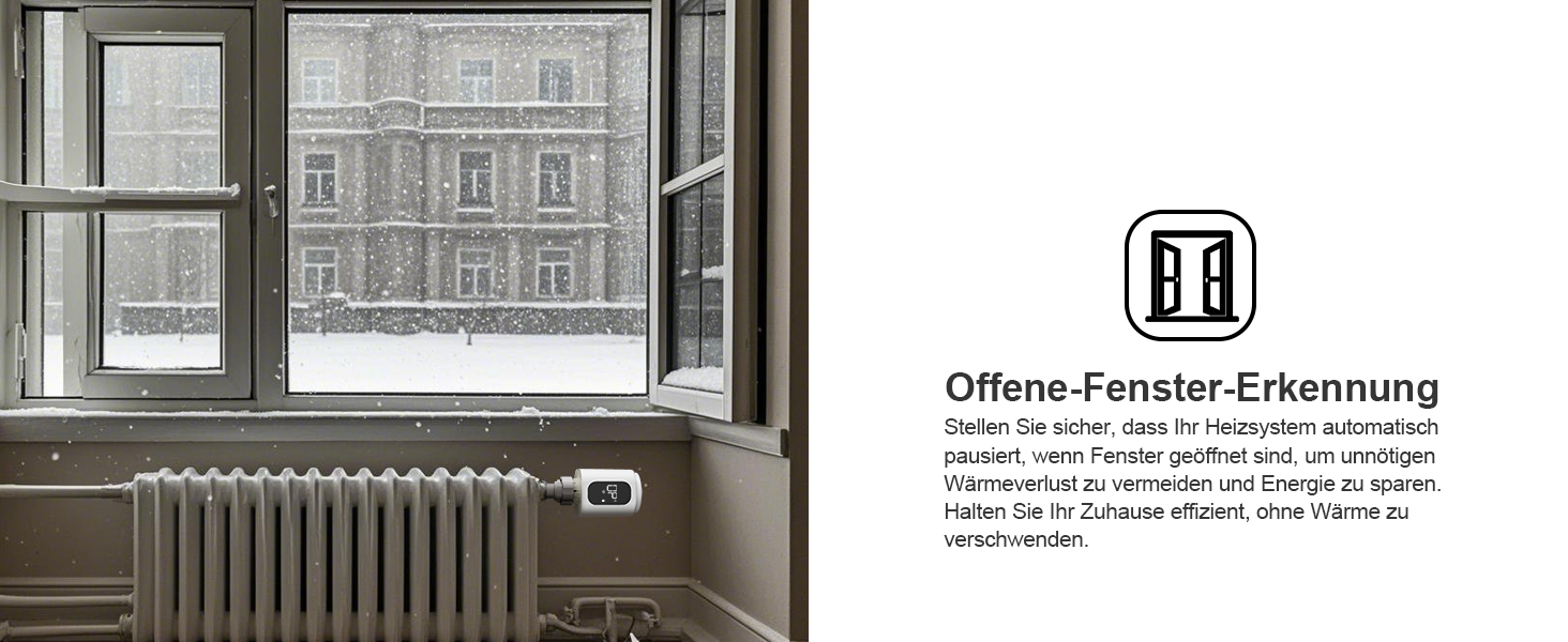 Smart термостат на радіатор 2 шт, Zigbee, бездротовий, з керуванням Tuya (Alexa, Google Assistant), енергозбереження