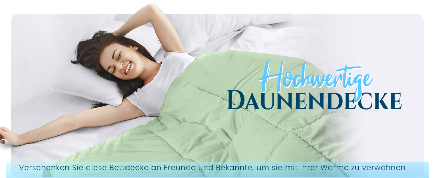 Ковдра Utopia Bedding для 2 осіб, 135x200 см, білий колір, мікрофібра, 4 сезони