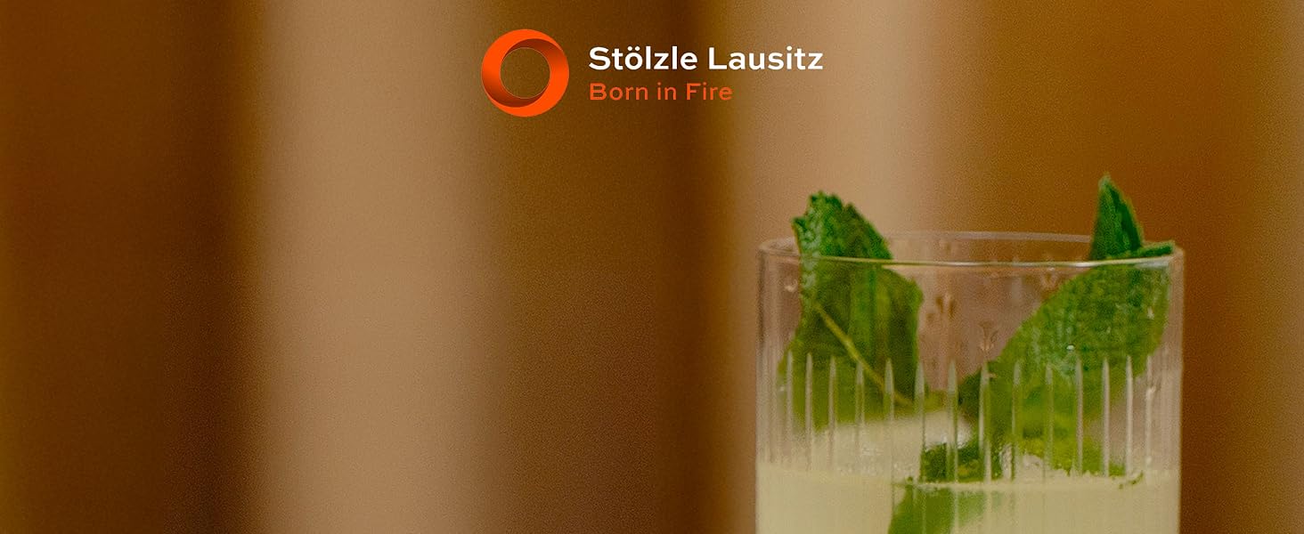 Набір склянок Longdrink Stölzle Lausitz New York Bar (6 шт., 320 мл) – Стильні склянки для коктейлів, води та соків, з кришталевого скла, стійкі до миття в посудомийній машині та ударів