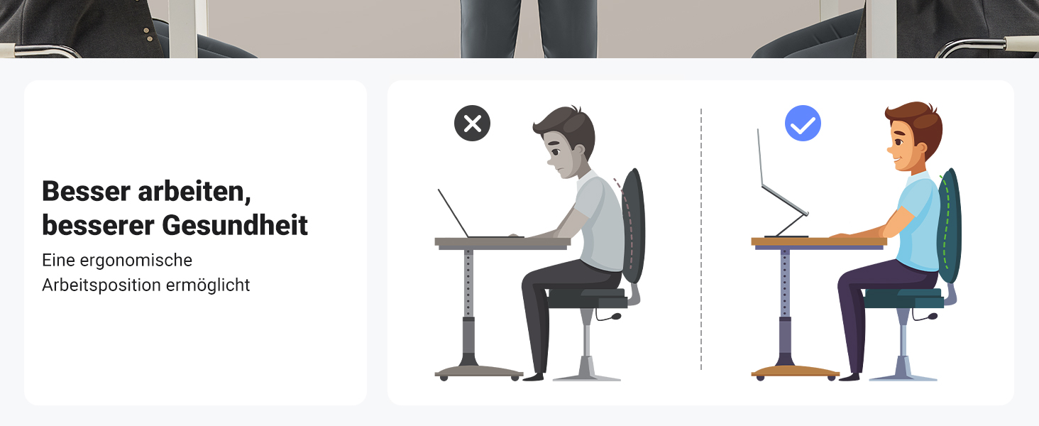 Підставка для ноутбука UGREEN 360° з регулюванням висоти, складна, сіра. Сумісна з MacBook, Air, Pro та ноутбуками 10-17.3