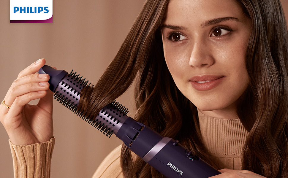 Philips AirStyler Serie 5000 BHA530/00 - Фен-стайлер з 5 насадками для укладки волосся