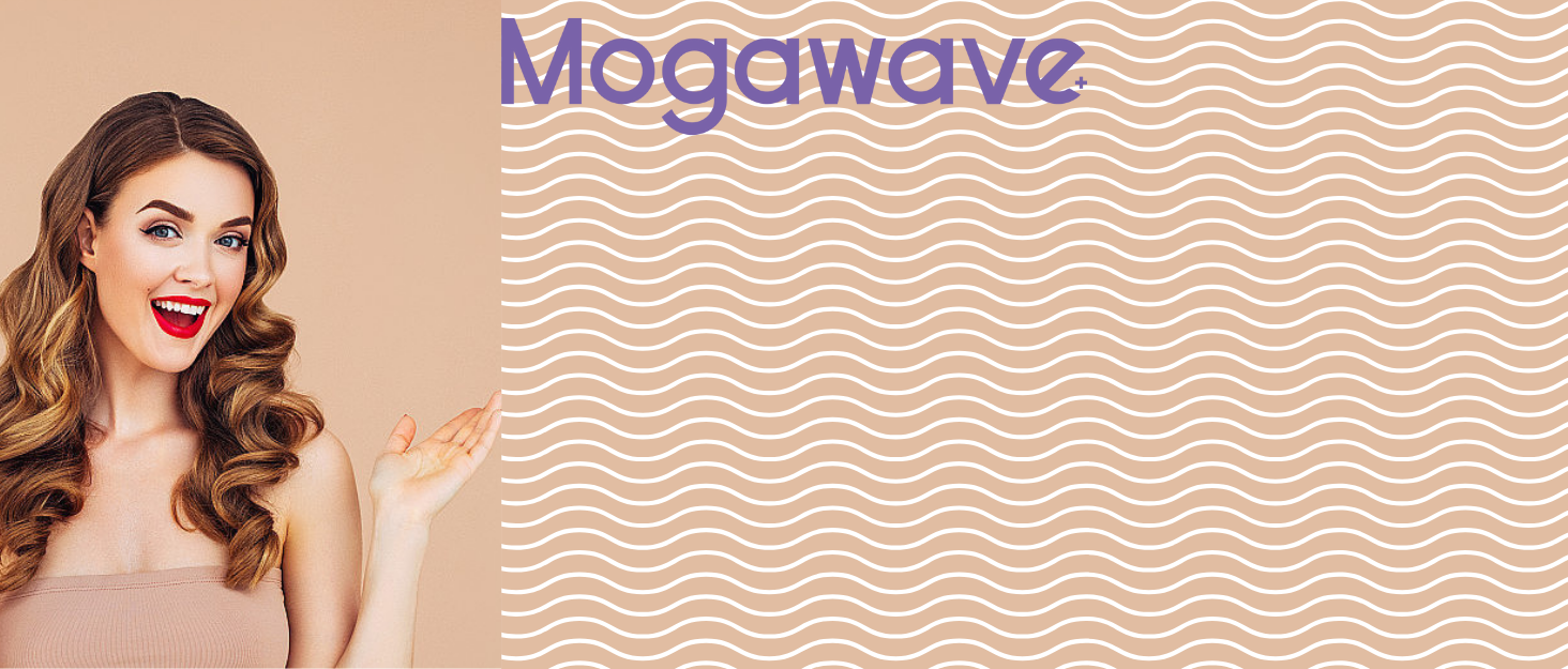Mogawave Airstyler Pro 1000W – 5-в-1 Фен-щітка, Стайлер для волосся з негативними іонами (біло-сірий)