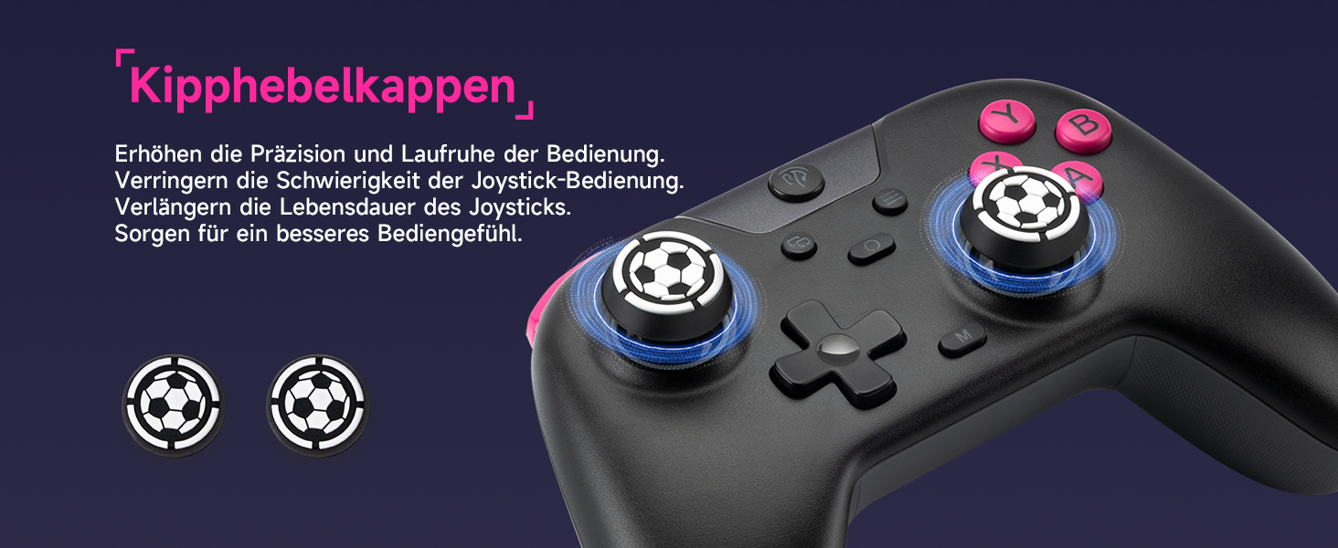 Контролер EasySMX X05 для PC, Switch, Steam, Android - Бездротовий, RGB, з аналоговими стіками та тригерами, Bluetooth, Чорний