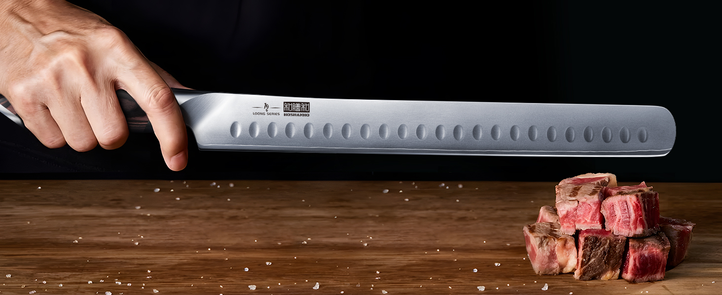 Набір кухонних ножів HOSHANHO: професійний шеф-ніж з нержавіючої сталі (30см)