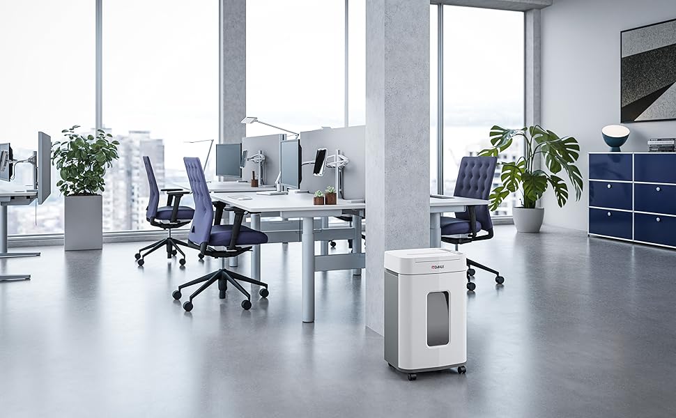 Шредер Dahle ShredMATIC 90 Aktenvernichter з автоподачею паперу, P-4, 150 аркушів, безпека P-4, сірий/сірий