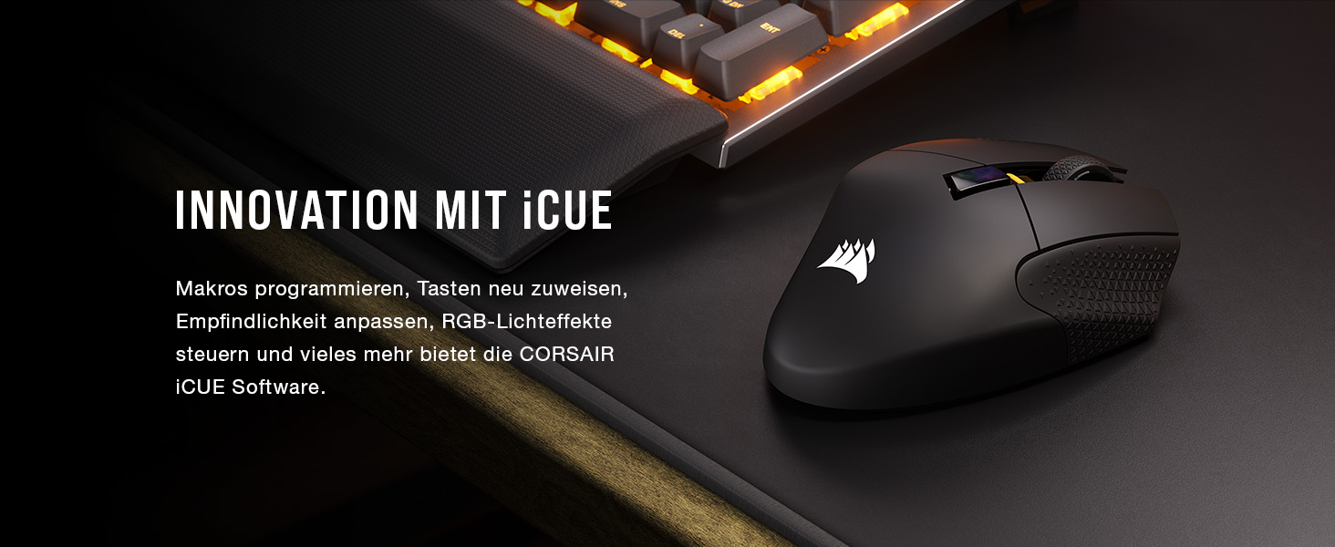 Ігрова миша Corsair Scimitar RGB Elite для MOBA/MMO, дротова, чорна