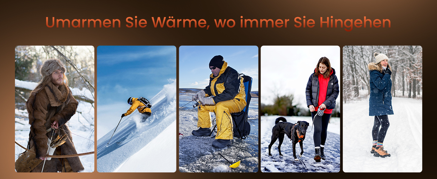 Електричні грілки для рук, 2 шт., перезаряджувані, з 24 годинами тепла та 3 режимами нагріву, для жінок, чоловіків, пацієнтів з ревматоїдним артритом, помаранчеві