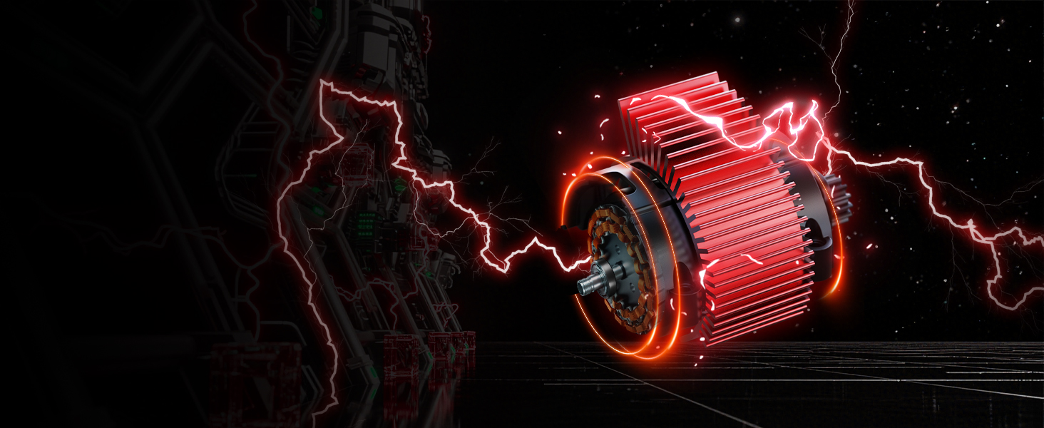 Радіокерований позашляховик DEERC 9309E 1:16 4WD 40 км/год, електричний монстр-трак для дорослих та дітей, водонепроникний, з 2 акумуляторами