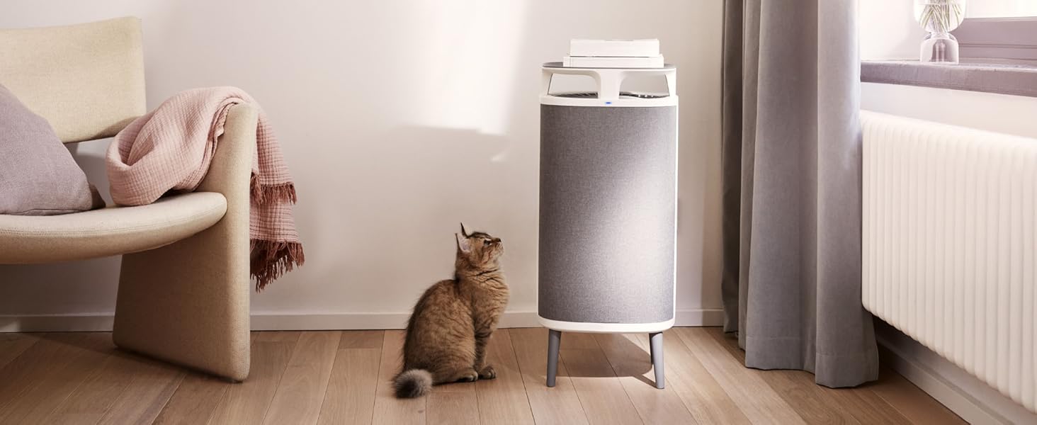 Повітряочисник Blueair DustMagnet 5440i для приміщень до 79 м²: видаляє пил, шерсть тварин, дим, плісняву, алергени та запахи. Технологія HEPASilent