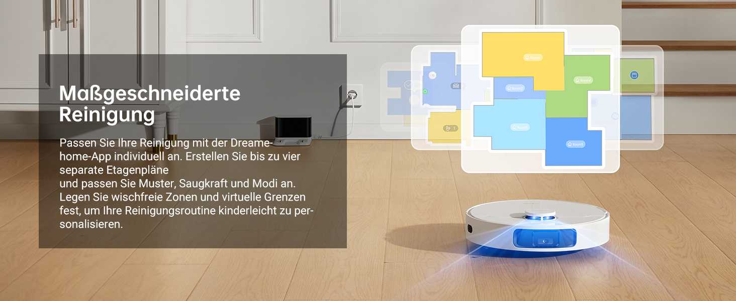 Робот-пилосос Dreame L10s Pro Gen2: потужність 13000 Па, DuoBrush для шерсті тварин, суха та волога прибирання, LDS-навігація, акумулятор 5200 мАг