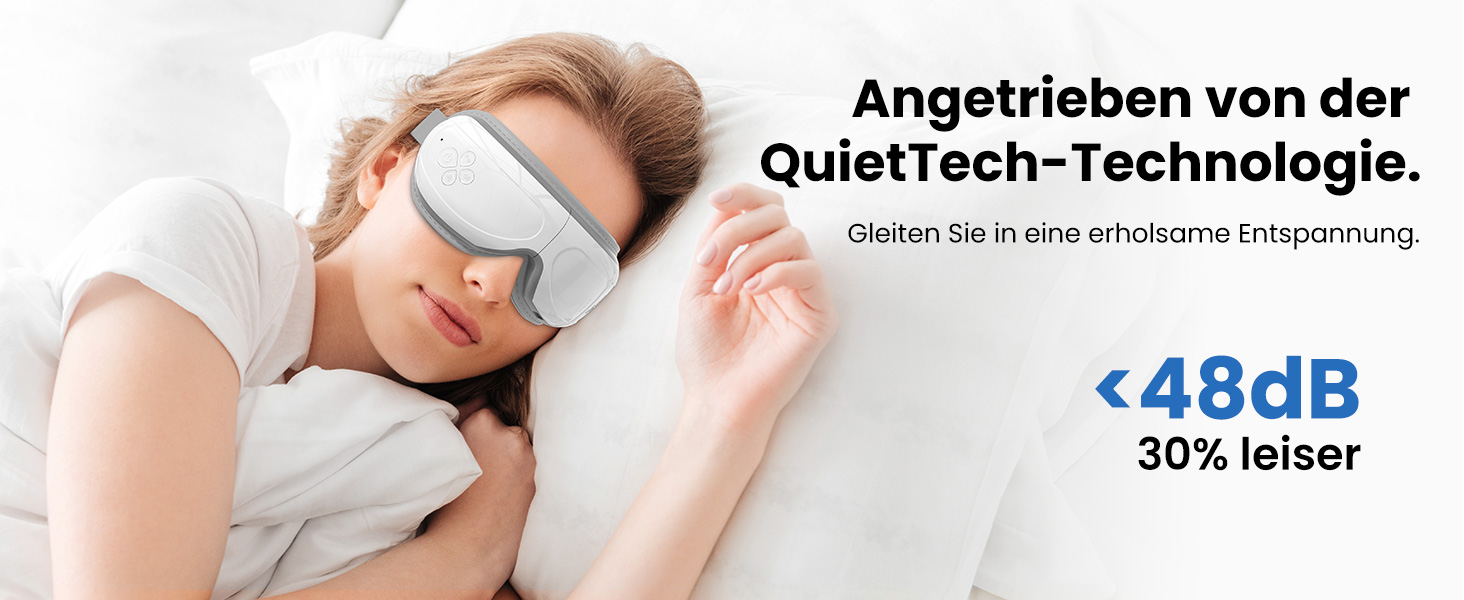 Масажер для очей Bob and Brad EyeOasis 2 з підігрівом, музикою та компресією, електричний. Зменшує темні кола та сухість очей. Маска для очей з пультом керування.