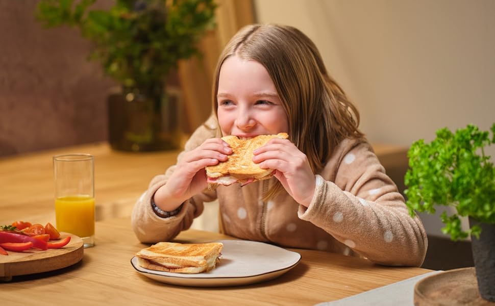 Sandwichmaker ETA Sorento Plus 6-в-1: Вафельниця, гриль, сендвічниця, антипригарне покриття, 900 Вт