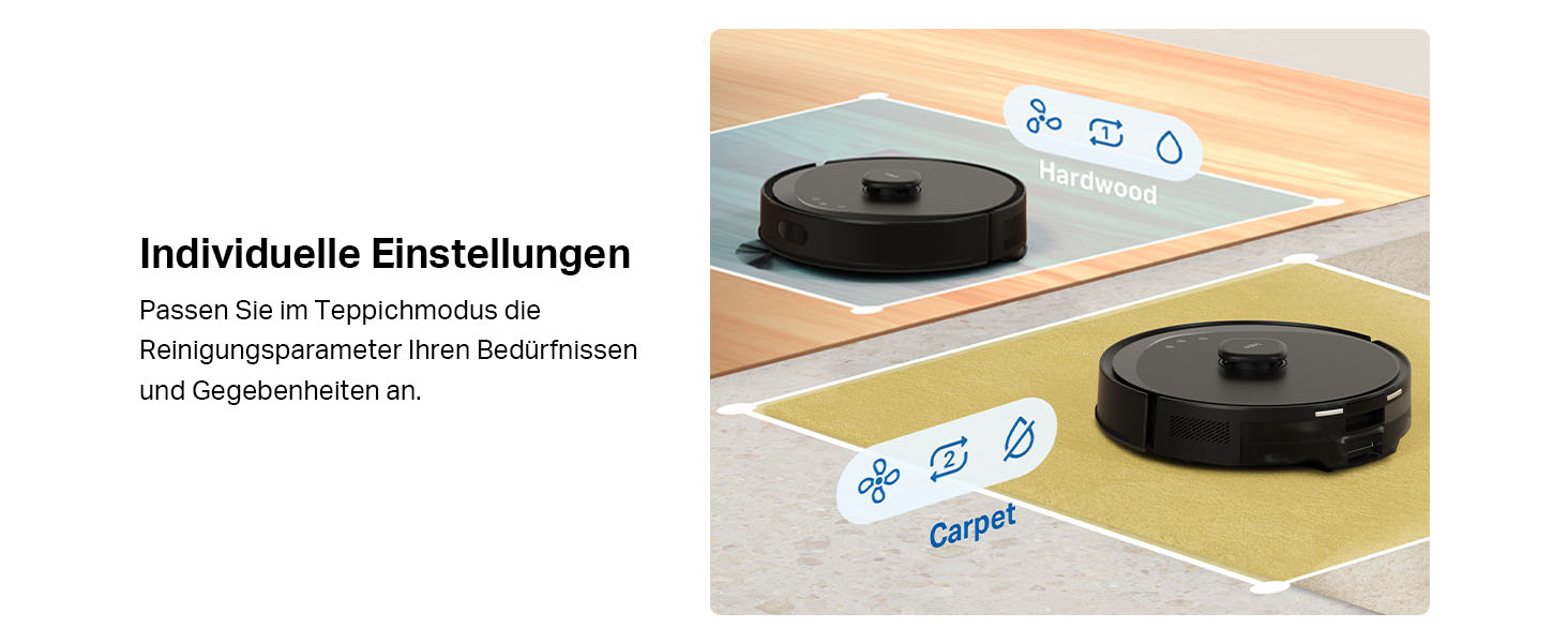 Робот-пилосос Tapo RV30 Max з функцією миття підлоги, 5300Pa, LiDAR+IMU, голосове керування Alexa, додаток