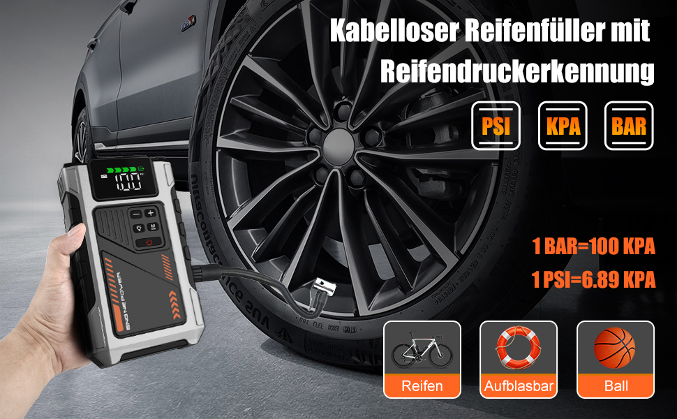 Портативний зарядний пристрій для автомобільної батареї, 168000 mAh, PD-JA2