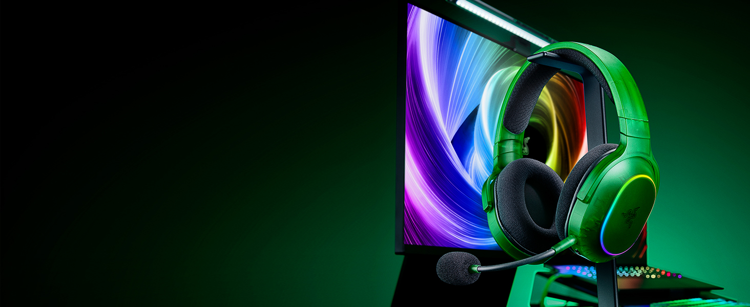 Механічна ігрова клавіатура Razer BlackWidow V4 75% з RGB підсвічуванням та Hot-swap - Оранжеві тактильні перемикачі, US Layout, Phantom Green Edition