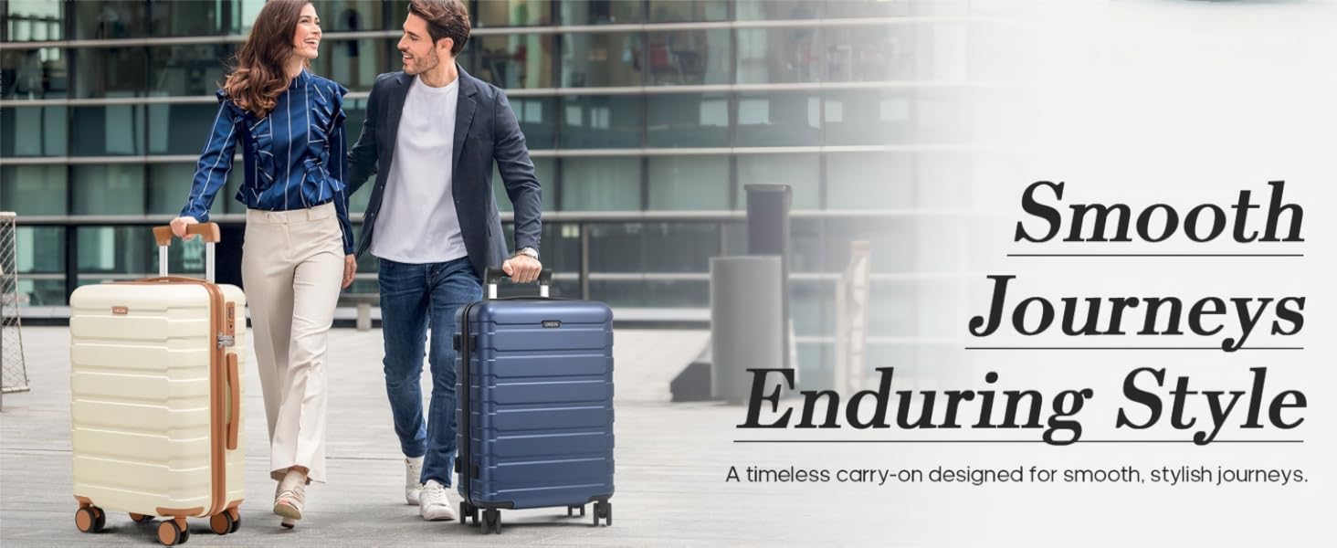 Набір валіз Roadcheer 5 в 1: рожевий дорожній набір з полікарбонату з TSA-замком | Чемодан на коліщатках, рюкзак, кулькові сумки, сумка для взуття