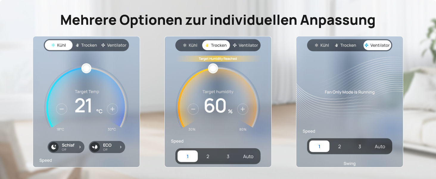 Мобільний кондиціонер Dreo 10000 BTU з охолодженням без дренажу, керуванням через додаток/голос/пульт, таймером 24 години та функцією вентилятора/зневожувача, AC515S