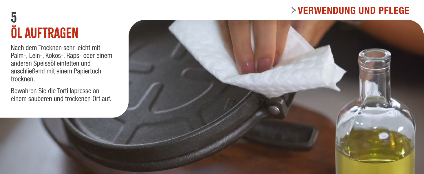 Прес для тортилій Victoria, чавун, 20 см: для тако, арепа, кесаділья, емпанада, патакон