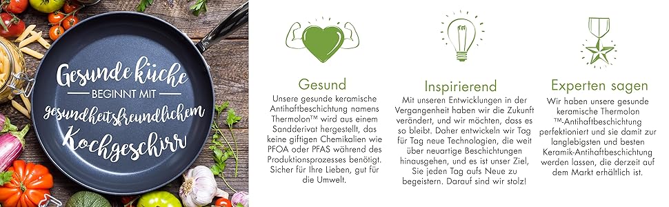 Сковорода GreenPan Melbourne з керамічним покриттям, індукційна, 30 см, алюміній, кварц сірий