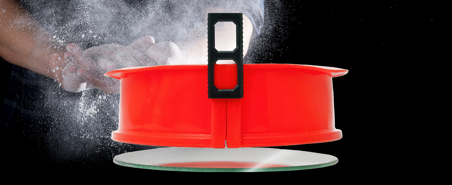 Силіконова форма для випічки тортів з антипригарним покриттям (з скляною основою XL), фіолетовий