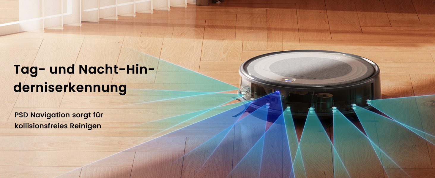 Робот-пилосос LEFANT M310 Ultra з вологою тканиною, лазерною навігацією ToF, потужністю 6000Pa, 7.9 см заввишки, розпізнавання килима, ідеальний для шерсті тварин та твердих підлог, керування через додаток/Alexa, сірий колір