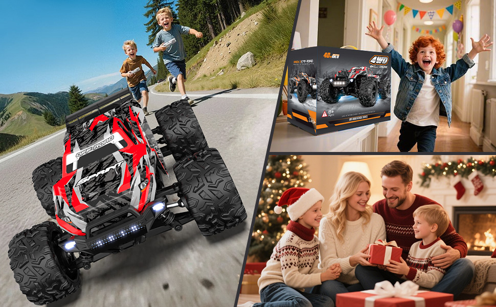 Радіокерований позашляховик 1:18 40 км/год 2.4GHz 4WD для дітей та дорослих. RC дрифт-трак, баггі для перегонів на вулиці та бездоріжжі.