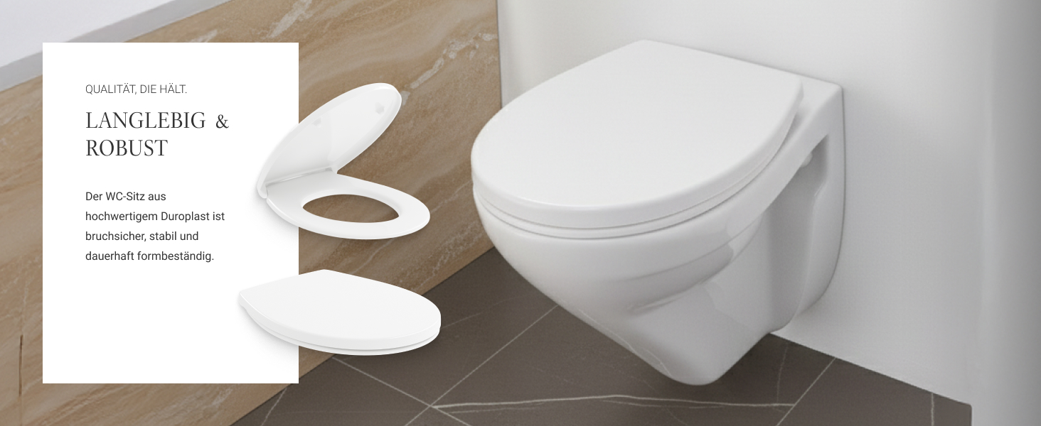 Сидіння для унітаза Villeroy & Boch Universal овальне, біле глянцеве, з мікроліфтом (м'яке закриття), знімне, ударостійкий дюропласт, оригінальна запчастина 8M94S101
