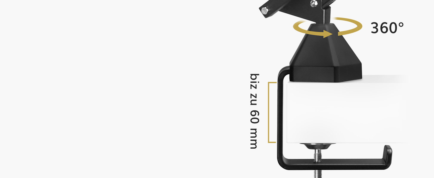 Стійка для мікрофона TONOR з кріпленням-держателем, поп-фільтром та адаптером 3/8