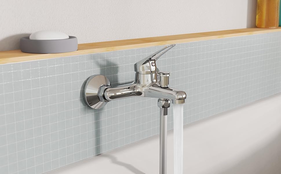 EISL Змішувач для ванни з одним важелем SPEED Chrom, хром, NI023SCR