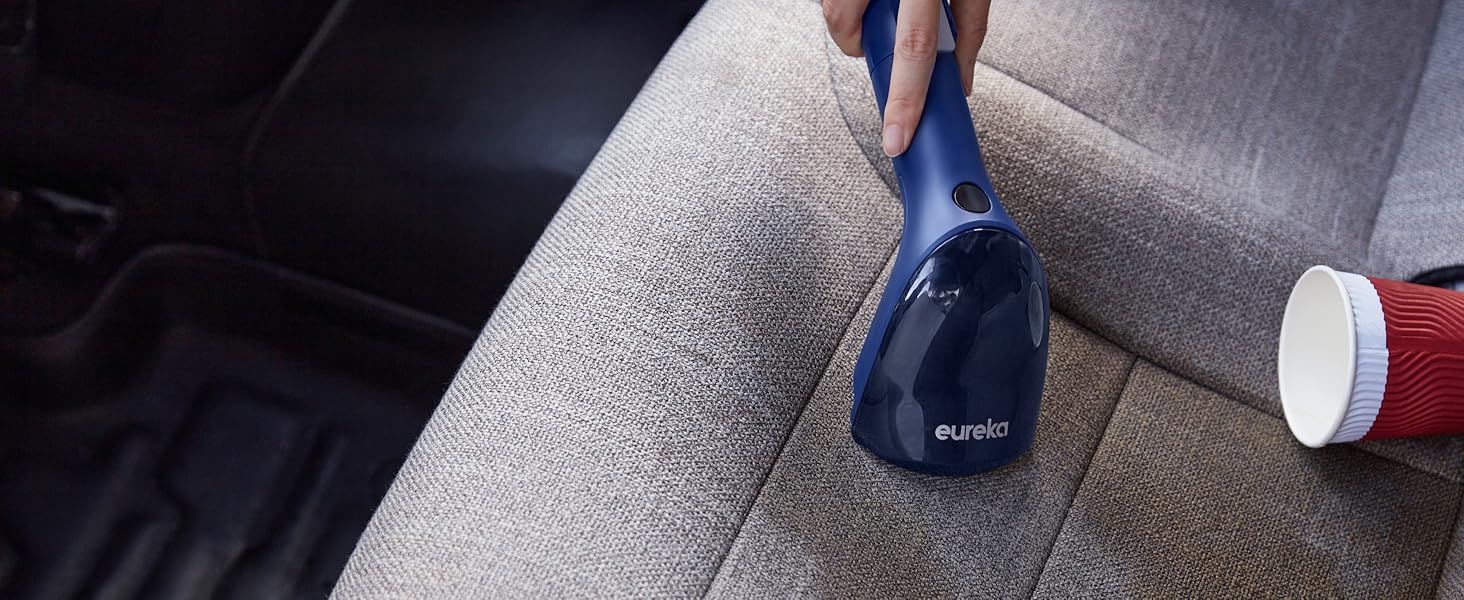 Пилосос-мийник Eureka NEY100: для килимів, диванів, оббивки та авто | Можливість миття та сушіння | 12500Pa, 1.5L бак, формула для чищення