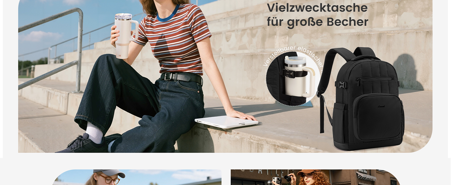 LOVEVOOK Рюкзак для жінок, чорний, 15.6 дюймів, водовідштовхуючий, з відділенням для ноутбука, для школи, університету, роботи