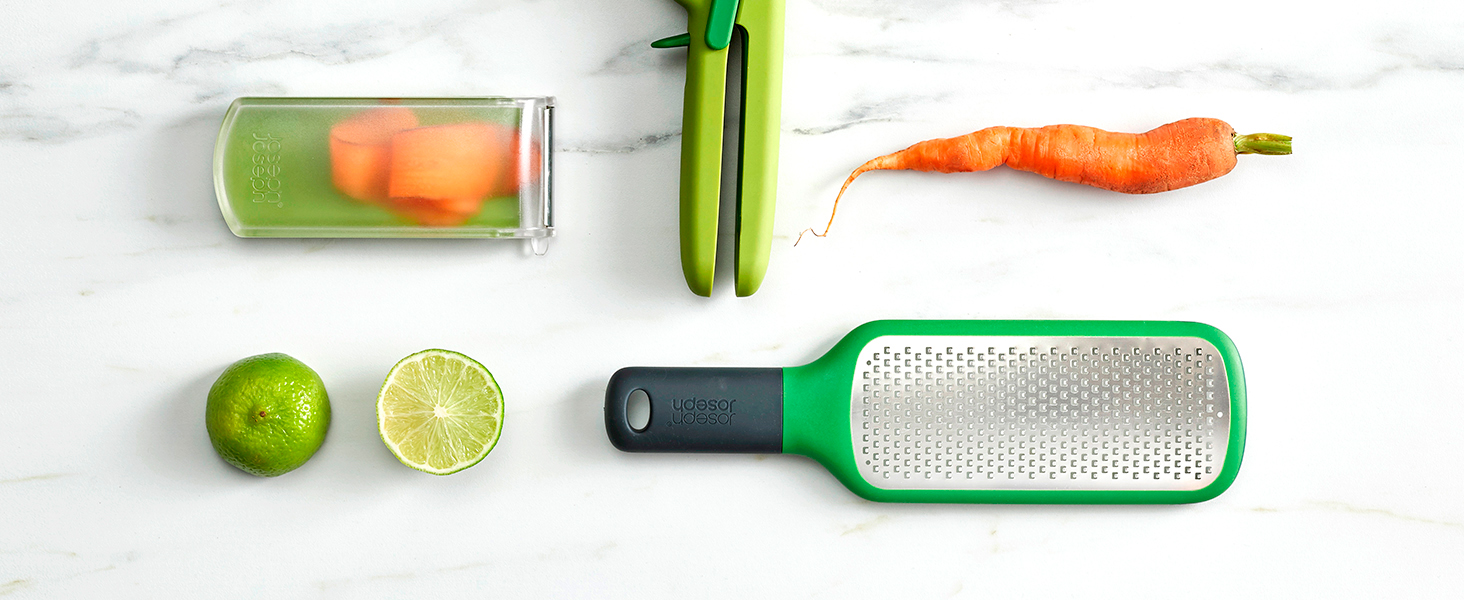 Пресу для часнику та імбиру Joseph Joseph CleanForce, зелений