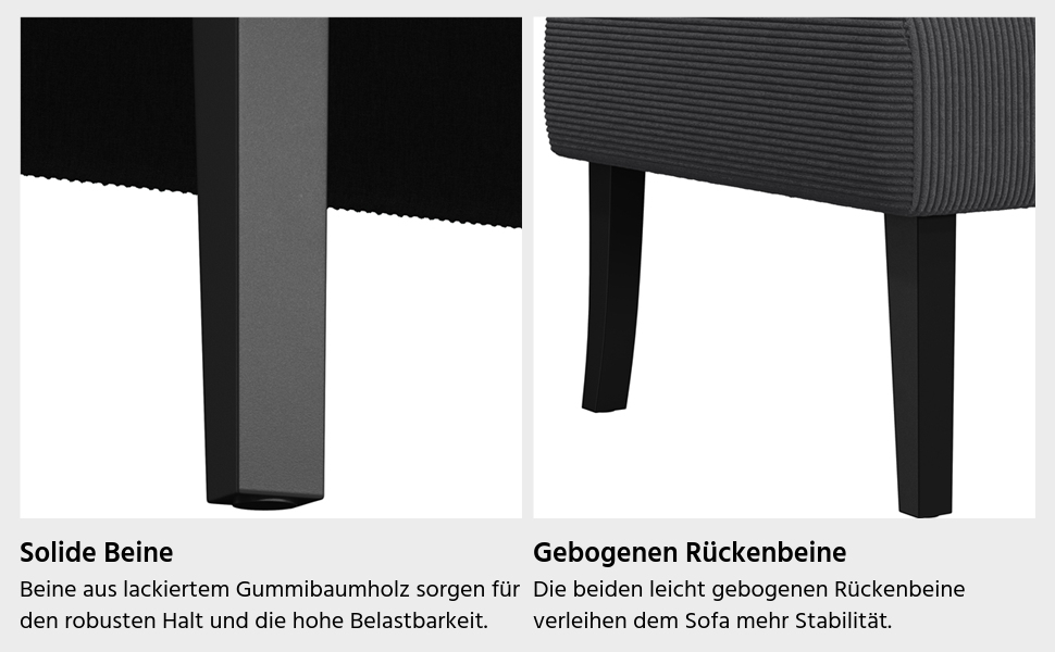 Диван-лавка Yaheetech для кухні, 2 місця, без підлокітників, зелений (сірий), для вітальні/коридору/офісу