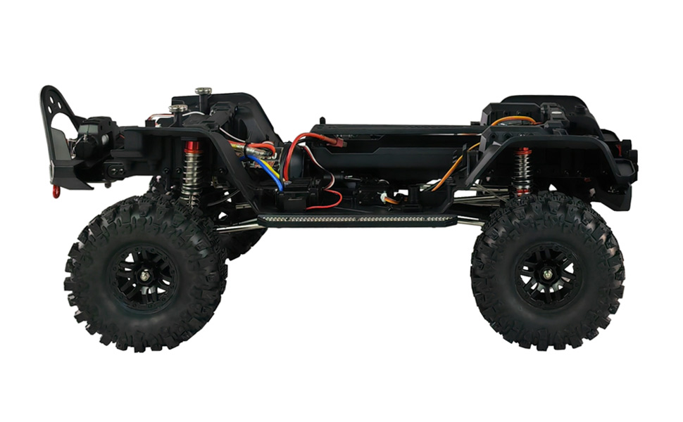Amewi AMXRock Crosstrail Crawler 4WD 1:10 ARTR позашляховик (Помаранчевий металік)