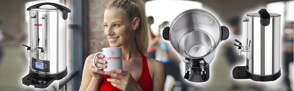 Цифровий чайник-самовар Teemaschine D6 з подвійними стінками, 6 літрів