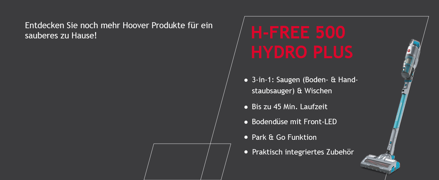 Робот-пилосос Hoover Hydro Pro, Wi-Fi, iOS/Android, 120 хв. автономність, дистанційне керування, захист від падіння, пилосос і миття підлоги