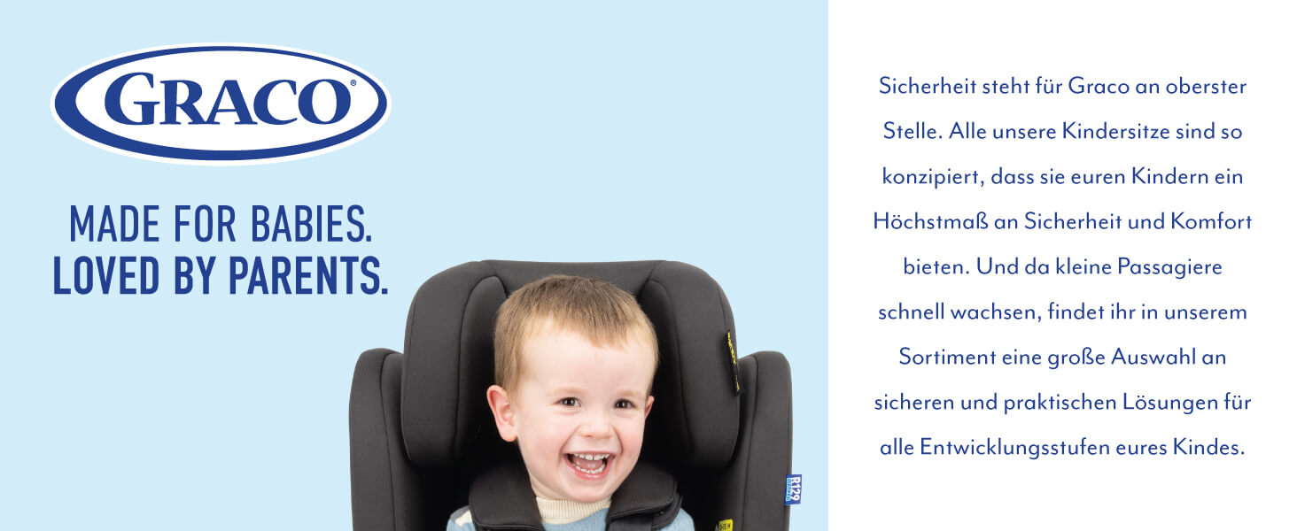 Автокрісло Graco Eldura™ R129 для дітей 15 місяців - 12 років (76-150 см), чорний колір, захист від бічного удару