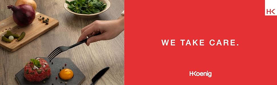 Електрична м'ясорубка H.Koenig WMG800 з нержавіючої сталі, 2 л, потужність до 2 кг/м