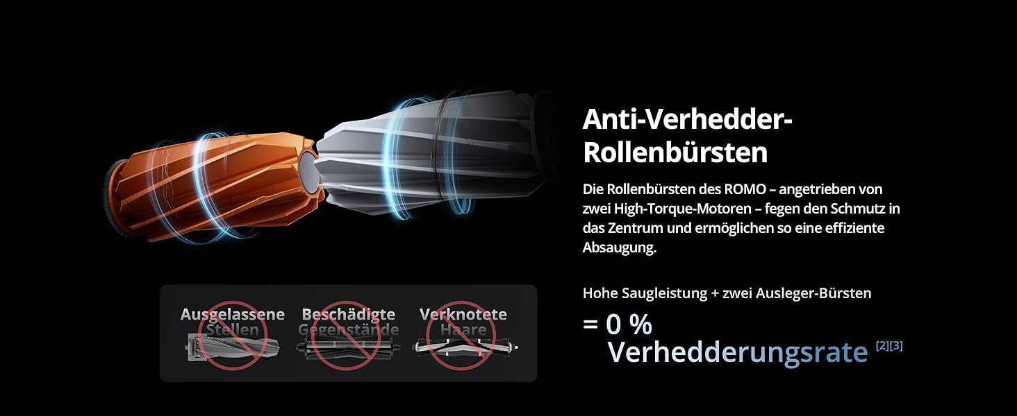 Робот-пилосос DJI ROMO S з функцією миття підлоги, 25000 Па потужність всмоктування, розпізнавання перешкод рівня дрона, два роботизовані руки, 200 днів без обслуговування, автоматичне очищення та сушіння моп-насадки (DJI ROMO P (версія з баком для води))