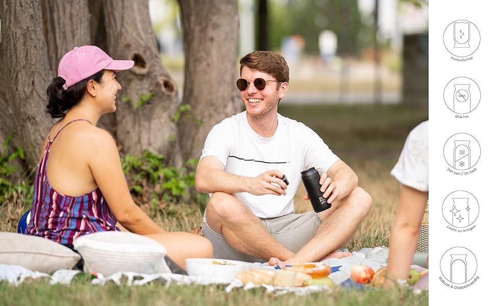 Термокружка з нержавіючої сталі 350 мл | Термокружка для кави/чаю з собою | З подвійними стінками, ізольована, не протікає | Travel Tumbler | Зберігає тепло 4 години / холод 8 годин (Бежевий Ivory)