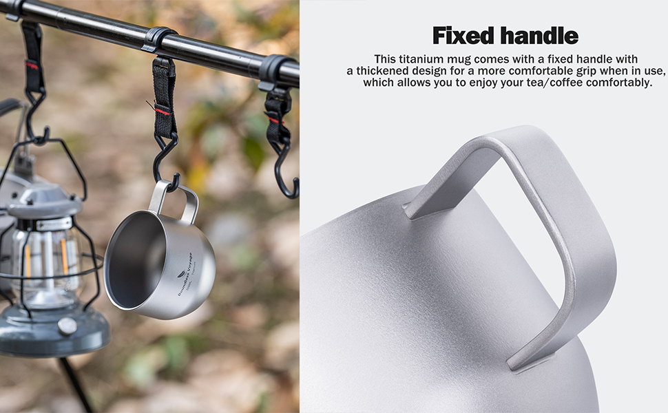 iBasingo чашка для еспресо Titan 200мл, подвійні стінки, нержавіюча сталь, для лате, капучино, какао, чай, подорожі, кемпінг, ультралегка, міцна